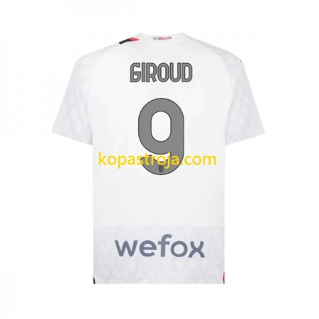 Billiga Fotbollströjor AC Milan Olivier Giroud 9 Borta tröja 2023/24 Kortärmad